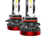 Maxbell 2 Pieces Car LED Headlight Bulbs Kit Fog Light Bulb Accessories  9012 HIR2