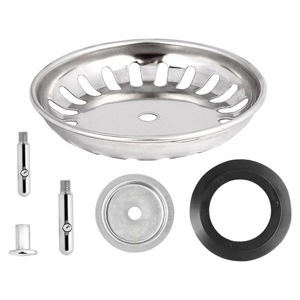 Maxbell Kitchen Sink Drain Strainer Sleek Drain Cover Sink Plug for Restaurant Hotel