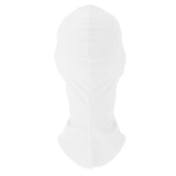 Maxbell Pool Mask Head Sunblock UV Sun Protection Face Mask Swimming Cap White
