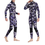Maxbell Men 3mm Diving Wetsuit One-Piece Long Sleeve Wet Suit Jumpsuit Back Zip L