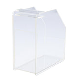 Maxbell Nail Art Tips Nails Extension Guide Forms Dispenser Container  Clear