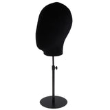Maxbell Wigs Making Mannequin Head Hat Caps Display Model 21inch Black