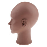 Maxbell 20'' Cosmetology Makeup Mannequin Manikin Head for Wig Hat Jewelries Display
