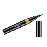 Maxbell One Step Gel Nail Polish Pen 3 in 1 Soak Off UV LED Nail Varnish Lacquer Green Gray