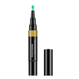 Maxbell One Step Gel Nail Polish Pen 3 in 1 Soak Off UV LED Nail Varnish Lacquer Green Gray