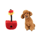 Maxbell Pet Chick Catching Tumbler Interactive Toy Nail Polisher Cat Red