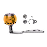 Maxbell Power Fishing Reel Handle with Knob for Baitcasting Reel / Round Reel Gold - Aladdin Shoppers