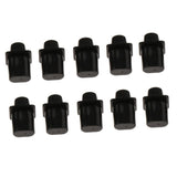 Maxbell 10 Pieces Toggle Switch Tips Knobs Cap Black for Tele TL Electric Guitar Parts - Aladdin Shoppers