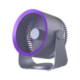 Maxbell Air Circulator Fan 3 Speeds Quiet Cooling Fan for Bedroom Bathroom Large Room Gray Plug In