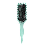 Maxbell Bristle Curl Brush Defining Curly Hair Brush for Salon All Hair Type Children green