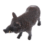 Maxbell Simulation Science & Nature Wildlife Animal Model Figurine Kids Toy Collection Home Decoration Party Favors- Wild Boar