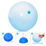 Inflatable Bubble Ball Super Stretch Bubbles Balloon Outdoor Party Blue L