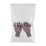 Maxbell 2Pcs Heat Resistant Gloves Durable Silicone Tools for Hair Curler Hair Salon 24x10x1cm