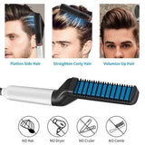 Maxbell Quick Electric Beard Straightener Hair Comb Curly Hair Straightening Beard Straightener for Men