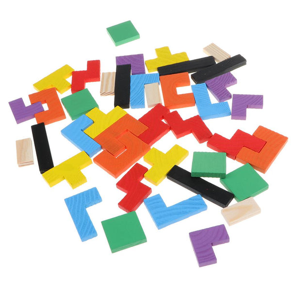 ⚡️Buy Maxbell Wooden Building Block Puzzle Preschool Kid's Early