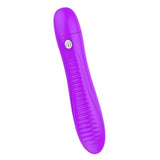Maxbell Female Soft Silicone Vibrating Massager Wand Fatigue Relief Vibrator Purple