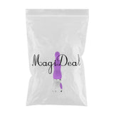 Max Maxb 12 Frequency Women Vibrator Massager Smooth Silcione Massage Wand Stick Purple 02