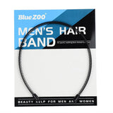 Maxbell 2pcs Uni Metal Spring Wavy Hairband Sports Face Wash Hair Loop Headband 09 - Aladdin Shoppers