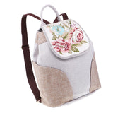 Max Women Girl Ethnic Style Backpack Embroidery Travel Bag Shoulder Bag Handbag