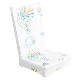 Max Dining Room Chair Cover Seat Protector Banquet Chair Slipcover a Style_9