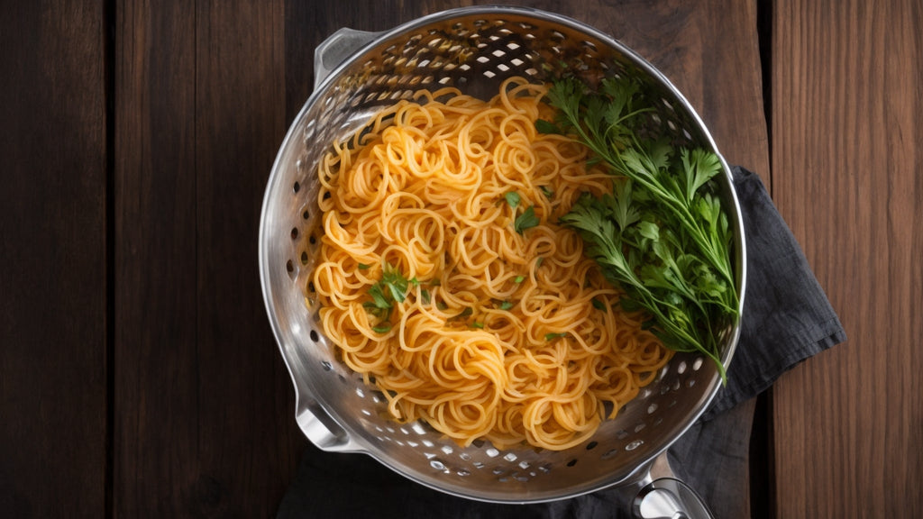 Upgrade Your Kitchen with This Versatile Noodle Strainer & Deep Fry Basket