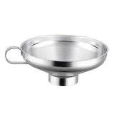 Maxbell  Stainless Steel Wide Mouth Canning Funnel for Mason Jar Kitchen Tool L