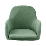 Jacquard Dining Chair Slipcovers Dining Room Chair Protector Green