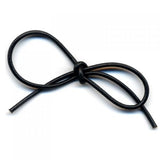 Maxbell 10yds 2mm Black Round Real Genuine Leather Jewelry Beading String+1.5mm 10m Cord