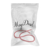 Maxbell 11x5mm Natural Red Coral Round Loose Beads Strand 16 Inch