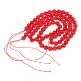 Maxbell 11x5mm Natural Red Coral Round Loose Beads Strand 16 Inch