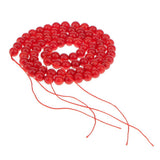 Maxbell 11x5mm Natural Red Coral Round Loose Beads Strand 16 Inch