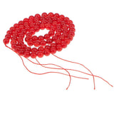 Maxbell 11x5mm Natural Red Coral Round Loose Beads Strand 16 Inch