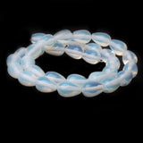 Maxbell 8 x 12mm Drop Bead Opal Stone Gemstone Loose Beads 15 Inch