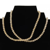Maxbell 2 Strand 6mm Yellow Jade Round Gemstone Loose Beads 15.5 Inch
