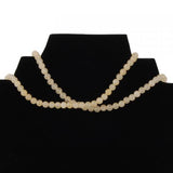 Maxbell 2 Strand 6mm Yellow Jade Round Gemstone Loose Beads 15.5 Inch