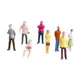 HO OO N Scale Tree with Passenger Figure Model Toy Layout for Diorama Scene