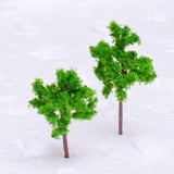 Maxbell 2x 50pc N Z Model Trees Railway Street Park Scene Landyout