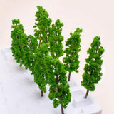 Maxbell Model Pine Tree Train Set Scenery Landscape OO HO - 10PCS - Aladdin Shoppers