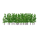 Maxbell 1:200 Green Pine Trees Model Street Train Railway Landscape Scenery Layout
