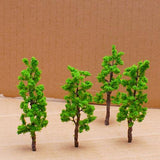 Maxbell 1:200 Green Pine Trees Model Street Train Railway Landscape Scenery Layout