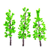 Maxbell 1:200 Green Pine Trees Model Street Train Railway Landscape Scenery Layout