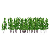 Maxbell 1:200 Green Pine Trees Model Street Train Railway Landscape Scenery Layout