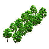Maxbell 15xModel Trees Train Set Plastic Trunks Scenery Landscape HO N Scale - 10PCS
