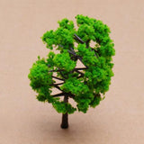 Maxbell 15xModel Trees Train Set Plastic Trunks Scenery Landscape HO N Scale - 10PCS