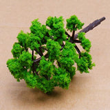 Maxbell 15xModel Trees Train Set Plastic Trunks Scenery Landscape HO N Scale - 10PCS