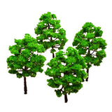 Maxbell 15xModel Trees Train Set Plastic Trunks Scenery Landscape HO N Scale - 10PCS