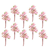 Maxbell Model Tree Train Pink Flowers Set Fuchsia Model Tree Scenery Landscape OO HO