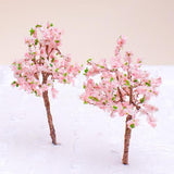 Maxbell Model Tree Train Pink Flowers Set Fuchsia Model Tree Scenery Landscape OO HO