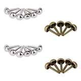 Maxbell Mini Round Scrapbooking Brads - 200pcs