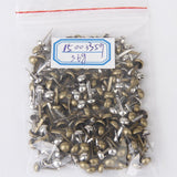 Maxbell Mini Round Scrapbooking Brads - 200pcs